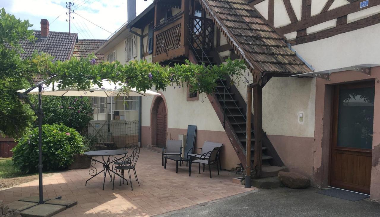 La Couette Enchantee - Parking - Zimmerbach Luaran gambar